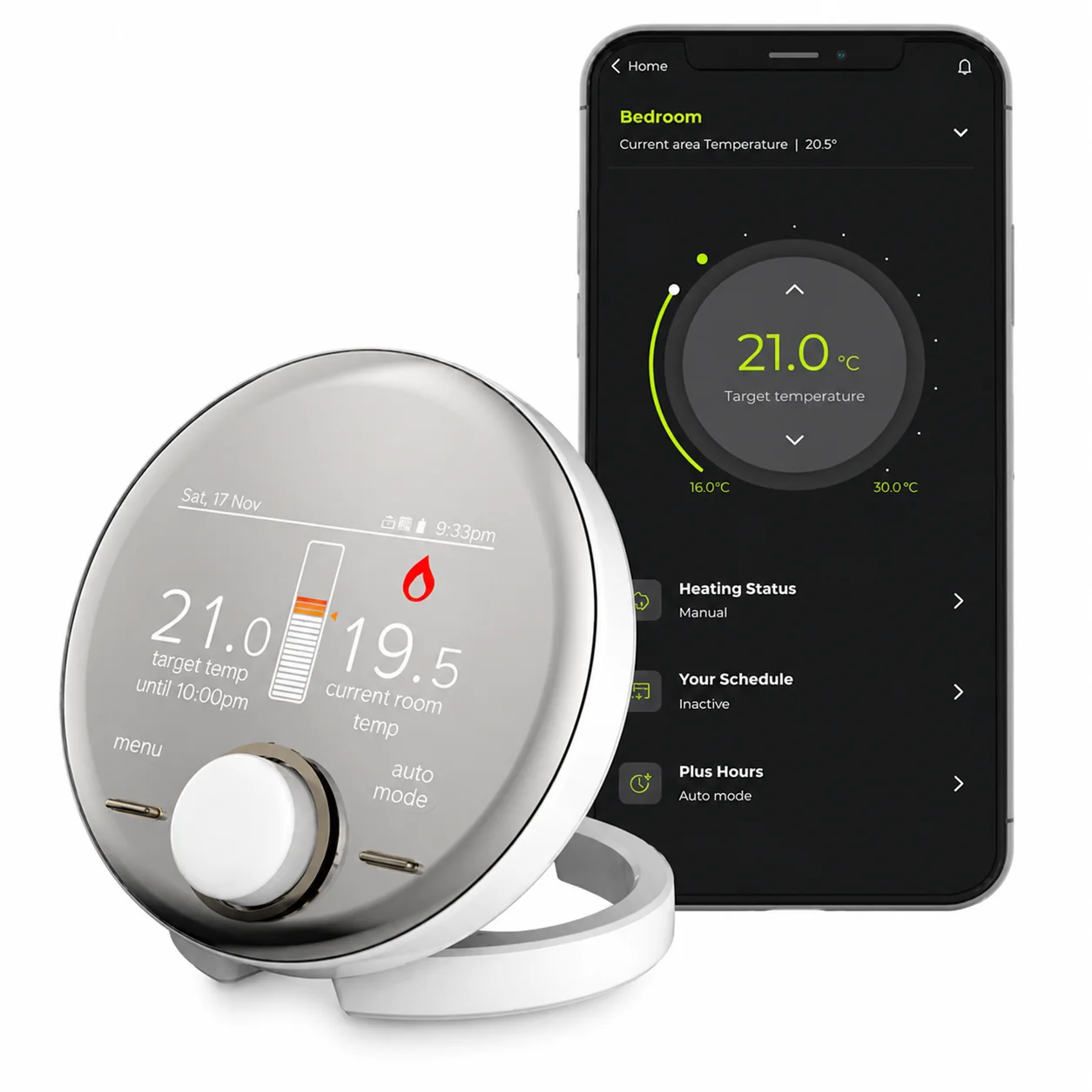 Ideal halo WiFi thermostate