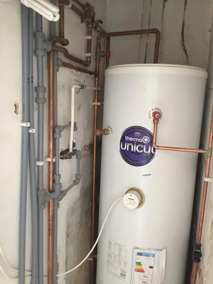 Unvented and vented Cylinders blueflames boiler image 2